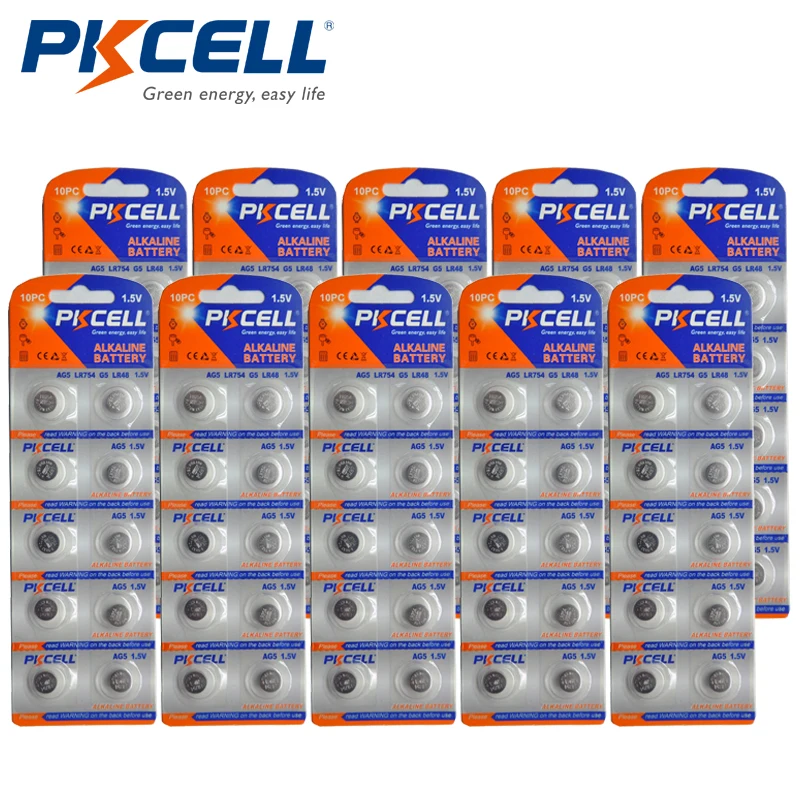 100 шт./упаковка батарейки AG5 LR48/LR193/LR754|battery sun|battery canadabatteries yuasa |