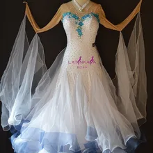 KAKA ТАНЕЦ B1514, новые Бальные Стандартный платье для танцев, Вальс Конкурс платье, бальные платья, Вальс платье для танцев