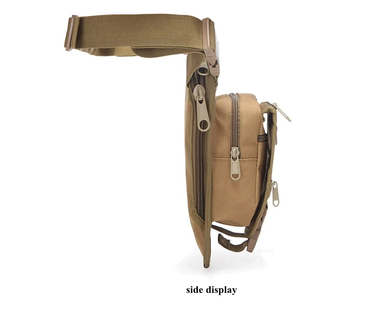 Мужская камуфляжная сумка на поясном ремне Водонепроницаемый Оксфорд Molle Охота ноге сумки Для мужчин кемпинг Пеший туризм мешок спортивные, поясные сумки
