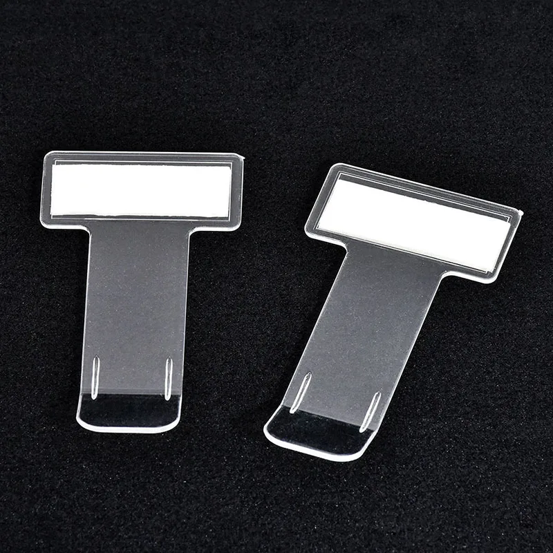 2pcs/set  Car Vehicle Parking Ticket Permit Holder Clip Sticker Windscreen Window