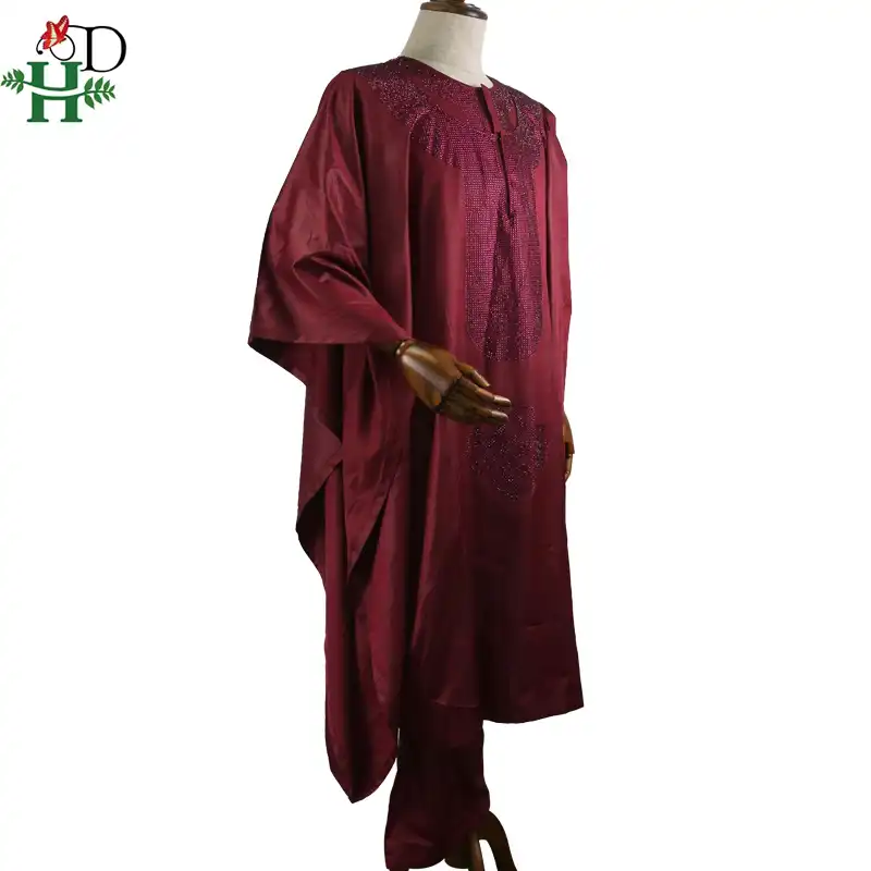 H D Africano Agbada Degli Uomini Vestiti Abiti Tunica Top Pant 3 Pezzi Set Africano Tradizionale Degli Uomini Dashiki Abbigliamento Con Strass Abbigliamento Afro Aliexpress