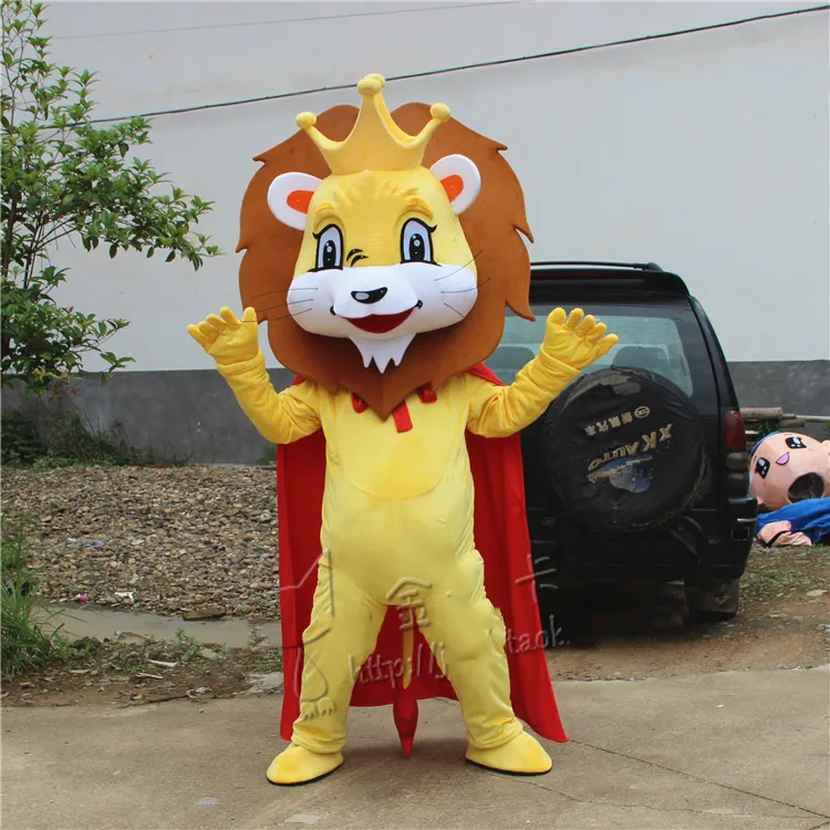 

Lion King Simba Mascot Costume Animal Custom Fancy Outfit Anime Cosplay Kits Mascotte Theme Fancy Dress Carnival Costume