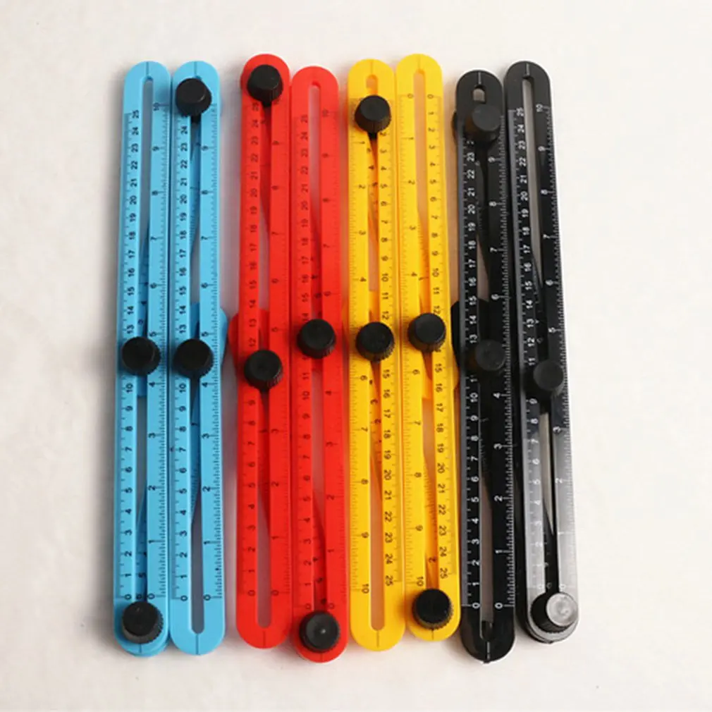 Metric Inch Multi function Measuring Square Four fold Rulerin Tape