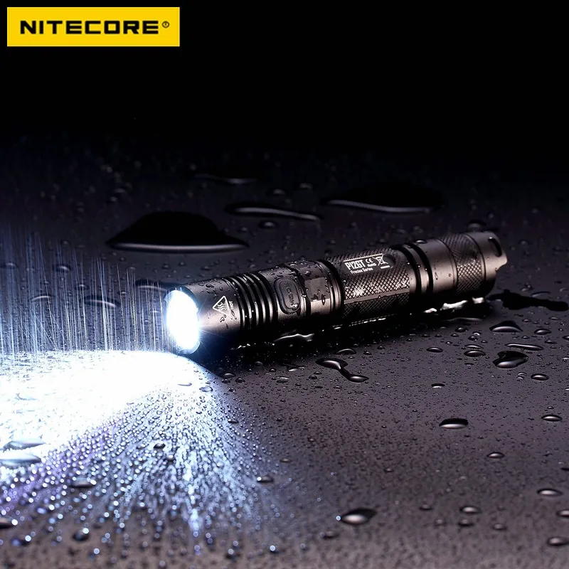 NITECORE P12GT CREE XP L HI V3 1000LM светодиодный фонарик 320 м фонарь + Новый I2 Зарядное