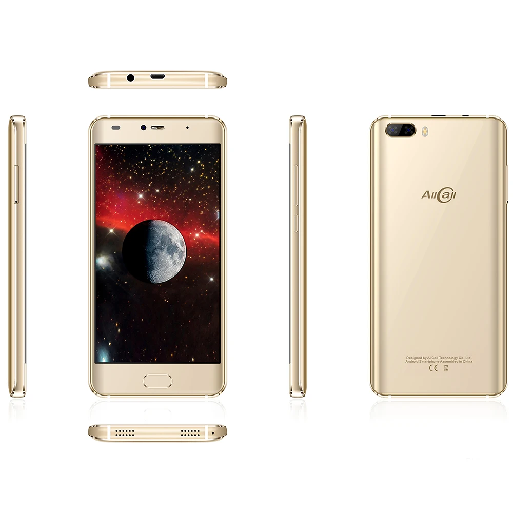 Allcall Rio смартфон 5 0 &quotAndroid 7 MTK6580A четырехъядерный 1 3 ГГц ГБ ОЗУ 16 Гб ПЗУ 8MP + 2MP