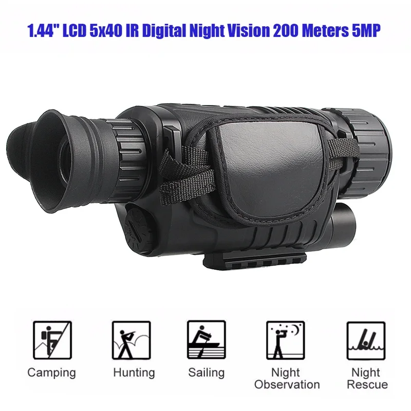 5x40-Infrared-IR-Digital-Night-Vision-Monocular-Scope-200-Meters-Zoom-5X-5MP-Digital-Camera-Video-Photo RL29-0003-