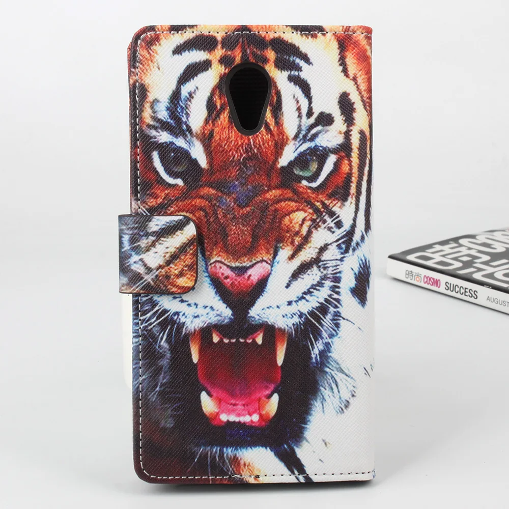 HongBaiwei-for-Meilan-Note-5-Case-Cover-Leather-Flag-Tiger-Pattern-Flip-Card-Slot-Wallet-Phone (2)