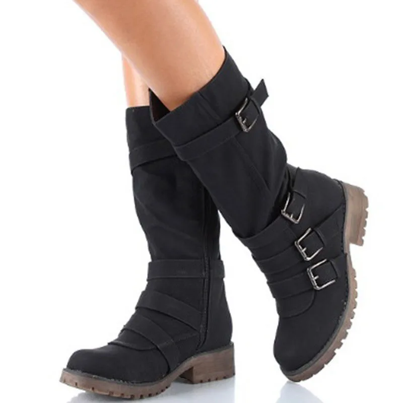 Tangnest/высокие сапоги до бедра Zapatos De Mujer Новинка 2018 года зимняя теплая обувь из
