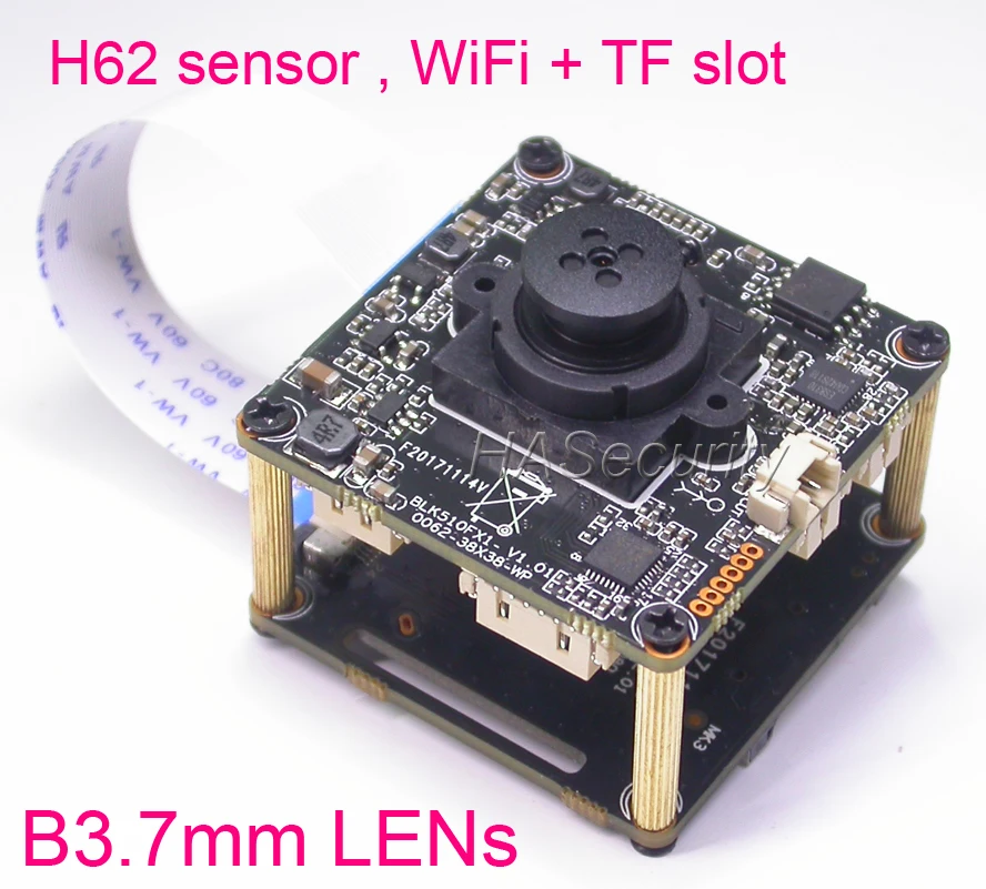 Специальный 3 7 мм объектив WiFi 720P 1/4 &quotH62 CMOS датчик изображения + IPC510 IP камера CCTV
