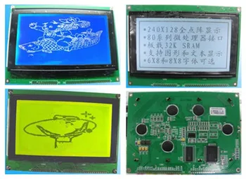 

34PIN LCD240128 Technical Grade Graphic Module with Backlight T6963 RA6963 EQV Controller 5V 3.3V