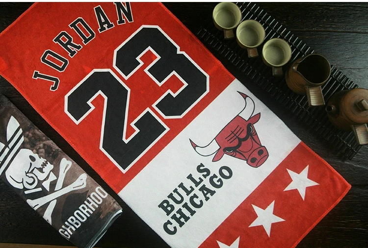 basketball sports michael jordan towel home decal fitness beach towels