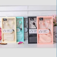 2017 Sibyl In-Ear stereo microphone for kids earphone with storage bag cute earbuds for Iphone samsung xiaomi LG Huawei HTC M110
