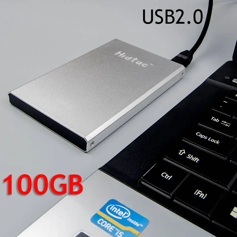 Hrdtac HDD 2 5 &quotвнешний жесткий диск 100 ГБ hd externo disco duro USB 0 внешний HD для ПК/Mac|Внешние
