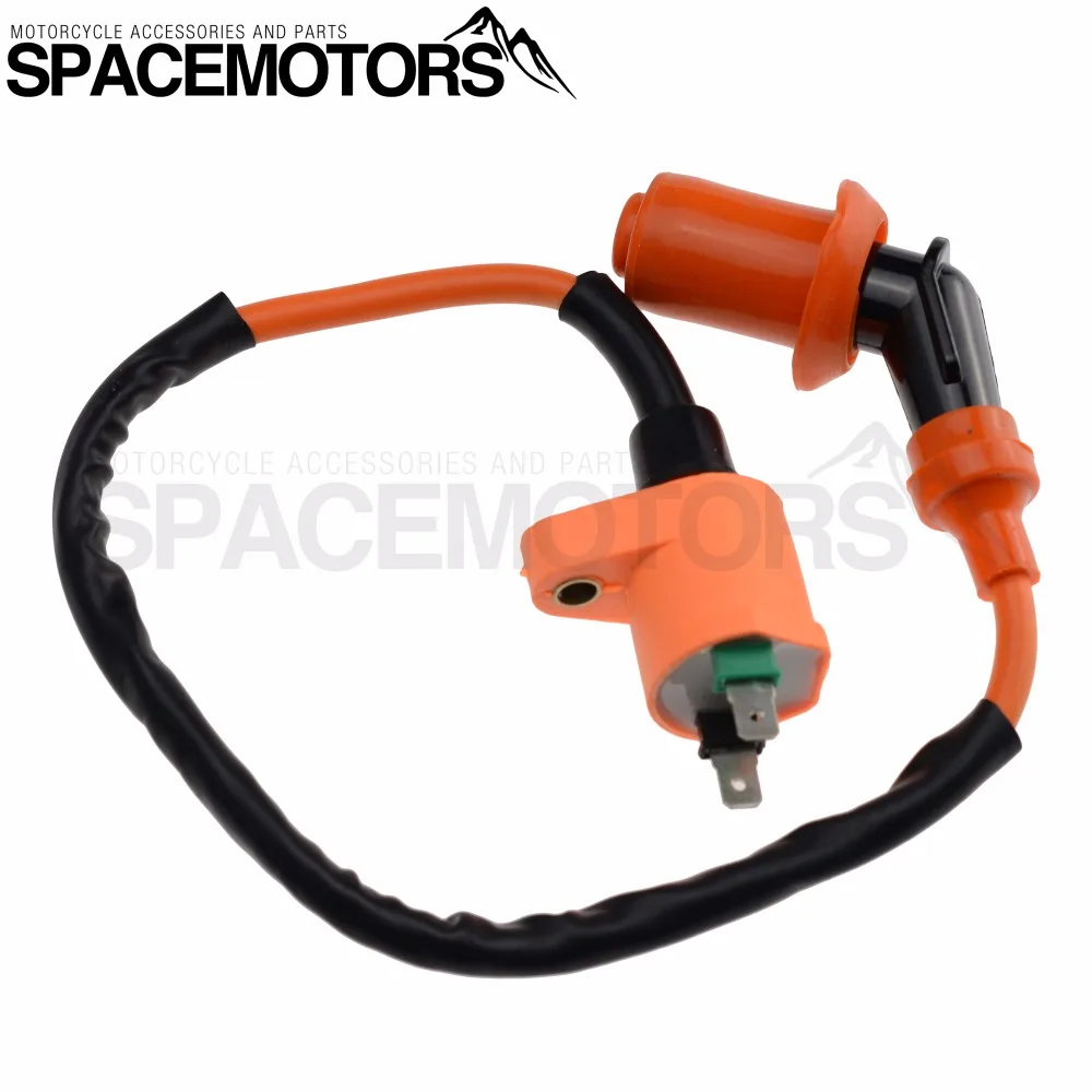 

2016 New Racing Ignition Coil Gy6 50cc 125cc 150cc 250cc Scooter Moped Bike Small High Performance Ignition Coil Tuning parts