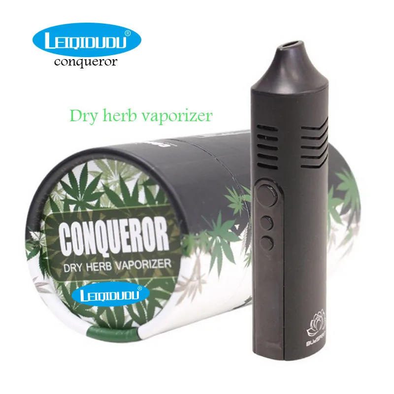Leiqidudu Conqueror herbal Vaporizer herb dry Kit 2200mah Battery Vape Pen E cigarette vaper starter kit vaporisator|vape pen|herbal vaporizervaper |
