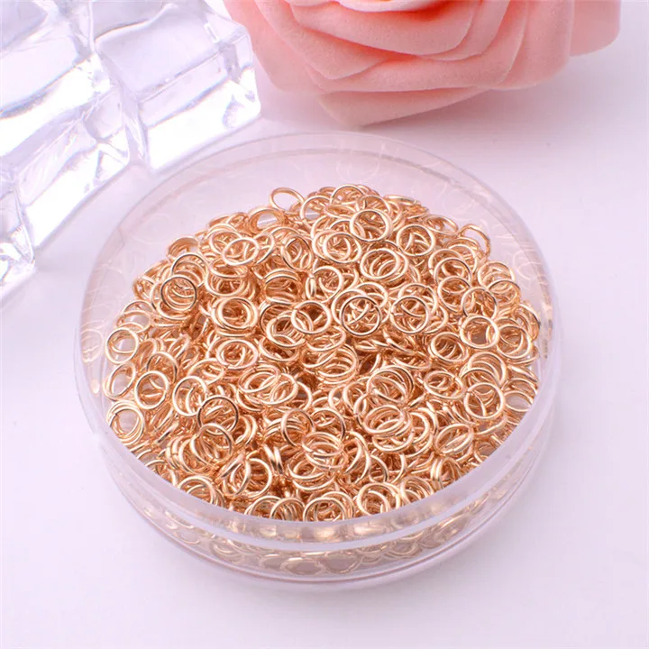 4  50g 3-16mm Open Jump Ring Jewelry Accessories Single Closed Ring For Earrings Necklace Bracelet Handmade Diy Jewelry Marking