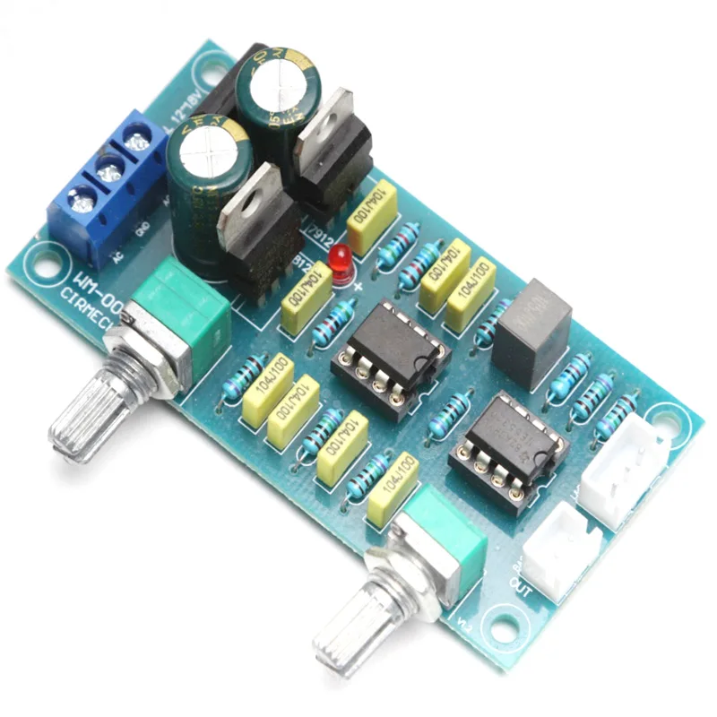KYYSLB AC Dual 12 ~ 18 в NE5532 усилитель фильтра нижних частот предусилитель платы сабвуфера