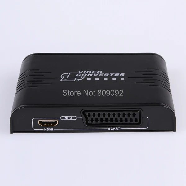 Горячая новинка HDMI и SCART К 1080P 720 HD видео адаптер конвертер | Компьютеры офис