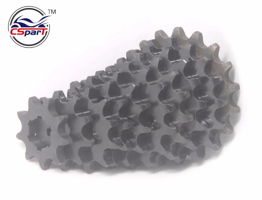 Передняя Звездочка двигателя 11T 12T 13T 14T 15T 16T 17T 18T Tooth 428 17 мм для Honda Lifan ZongShen ATV
