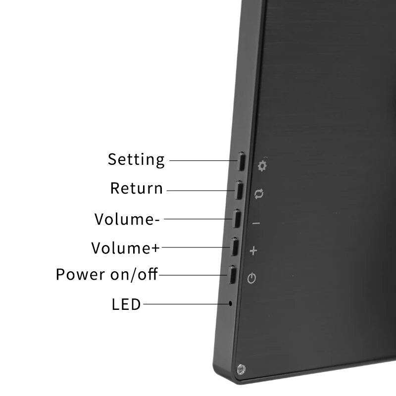 13,3 дюймов 2k CNC портативный монитор с HDMI pc lcd экран ips дисплей 15,6 дюймов игровой компьютерный монитор для Xbox PS3 PS4 Raspberry PI