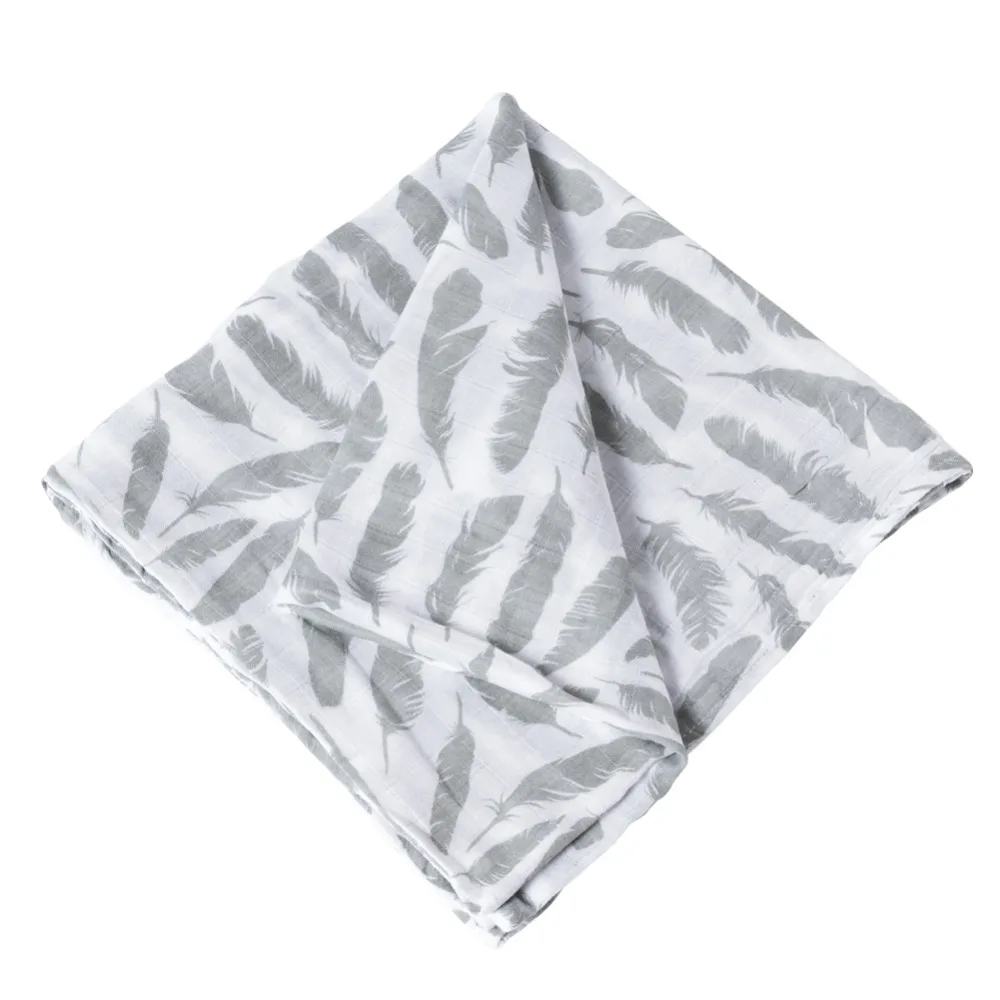 

Combed cotton custom print muslin blanket swaddle baby blanket cotton muslin swaddle blanket