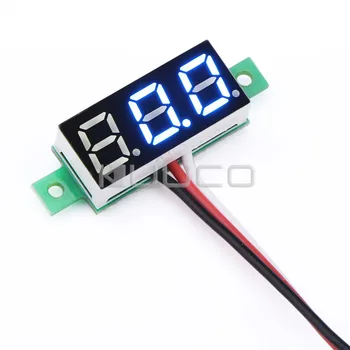 

Digital Meter DC 0 ~100V Voltage Meter/Panel Meter Red Led display Voltmeter DC 12V 24V Volt Meter/Power Monitor/Tester