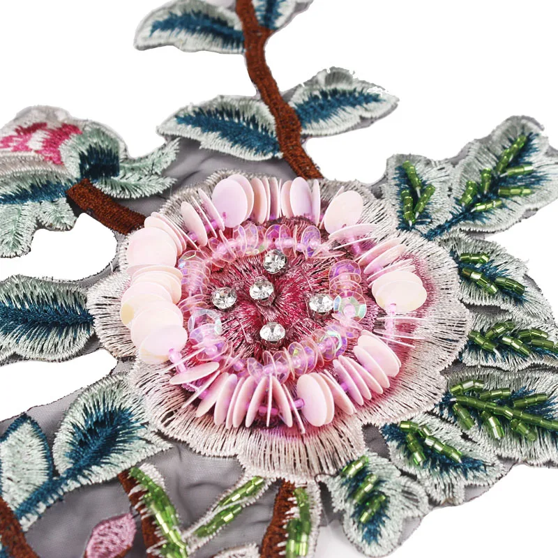 10piece-Craft-3D-Beads-Crystal-Floral-Tree-Lace-Embroidery-Applique-Lace-Fabric-Patches-Motif-Clothes-Decorated (2)