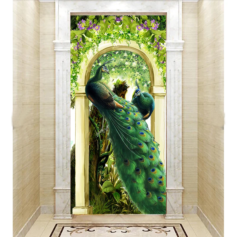 

Youran 5D DIY Diamond Embroidery Peacock Animal Pattern Diamond Mosaic Kits Wall Decorative Rhinestone Painting Stone Needlework