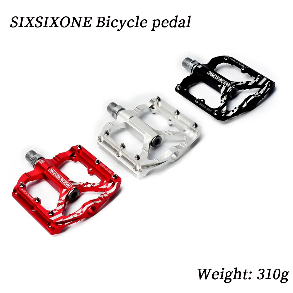 

SIXSIXONE MG-002 Mountain Bike Bicycle Pedals Cycling Aluminium Alloy Pedals Bicicleta Mountain Bicycle Pedal Flat XC TR AM