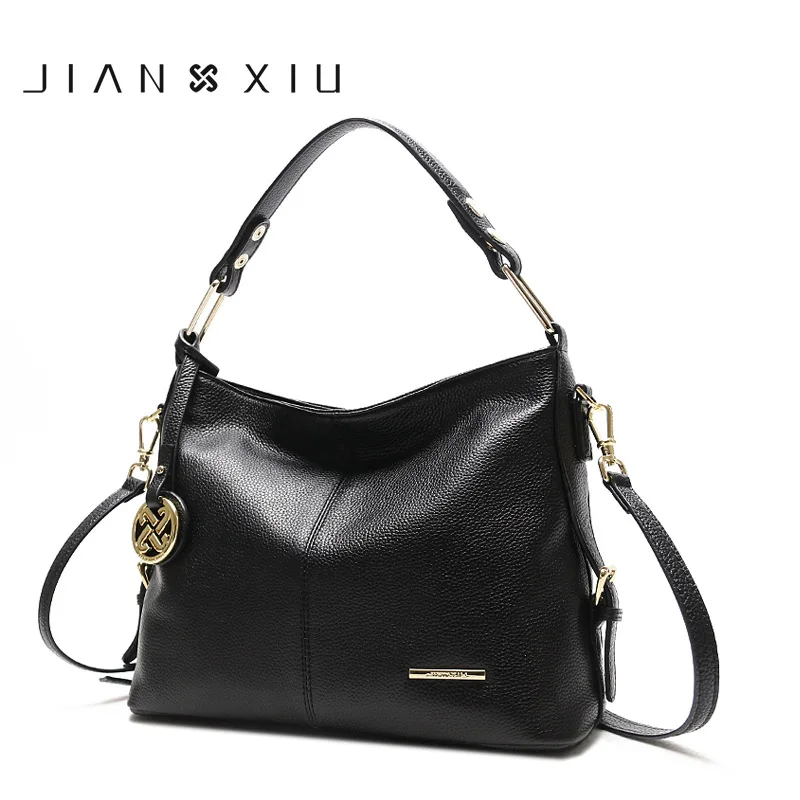

JIANXIU 100% Genuine Leather ladies Handbags Women Bags Designer Shoulder Messenger Tote Bag Handbag Crossbody Bags for Women