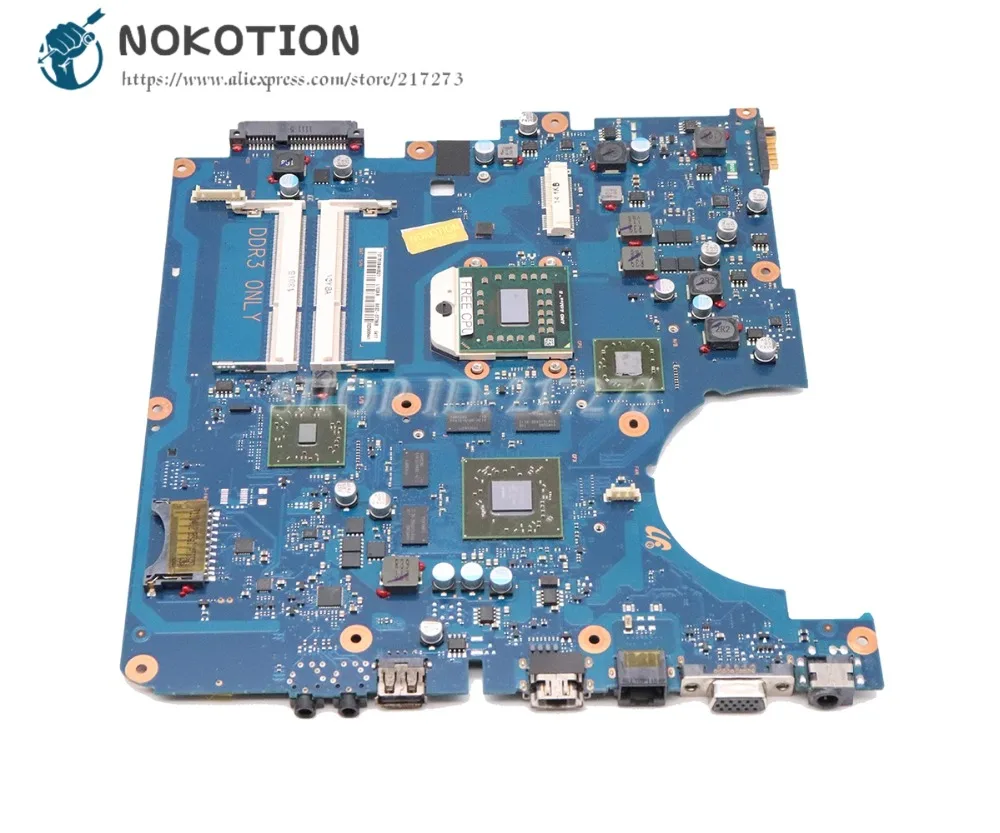 NOKOTION для samsung NP-R525 R525 Материнская плата ноутбука DDR3 HD6600M 1GB процессор BA41-01572A BA92-07786A BA92-07786B