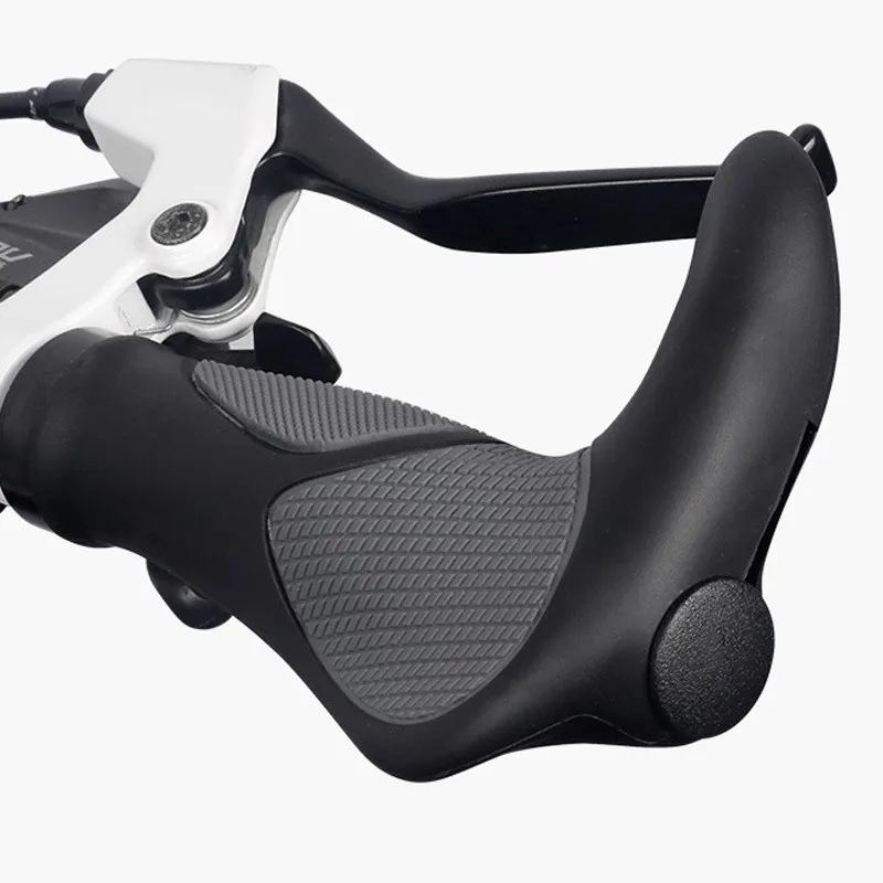 Comfy Bicycle Grips TPR Rubber Integrated MTB Cycling Hand Rest Mountain Bike Handlebar Casing Sheath Shock Absorption
