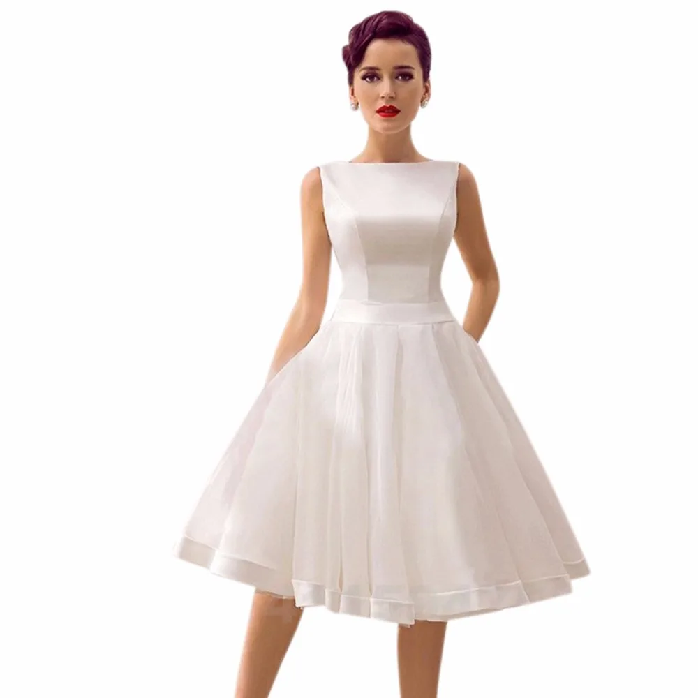 Short Skirt Wedding Dress