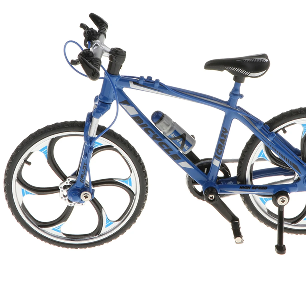 1:10 Scale Metal Alloy Diecast Bike Model Blue Foldable Handicraft Bicycle Toy for Kids Gift Collection Home Decor 1:10 Scale Metal Alloy Diecast Bike Model Blue Foldable Handicraft Bicycle Toy for Kids Gift Collection Home Decor