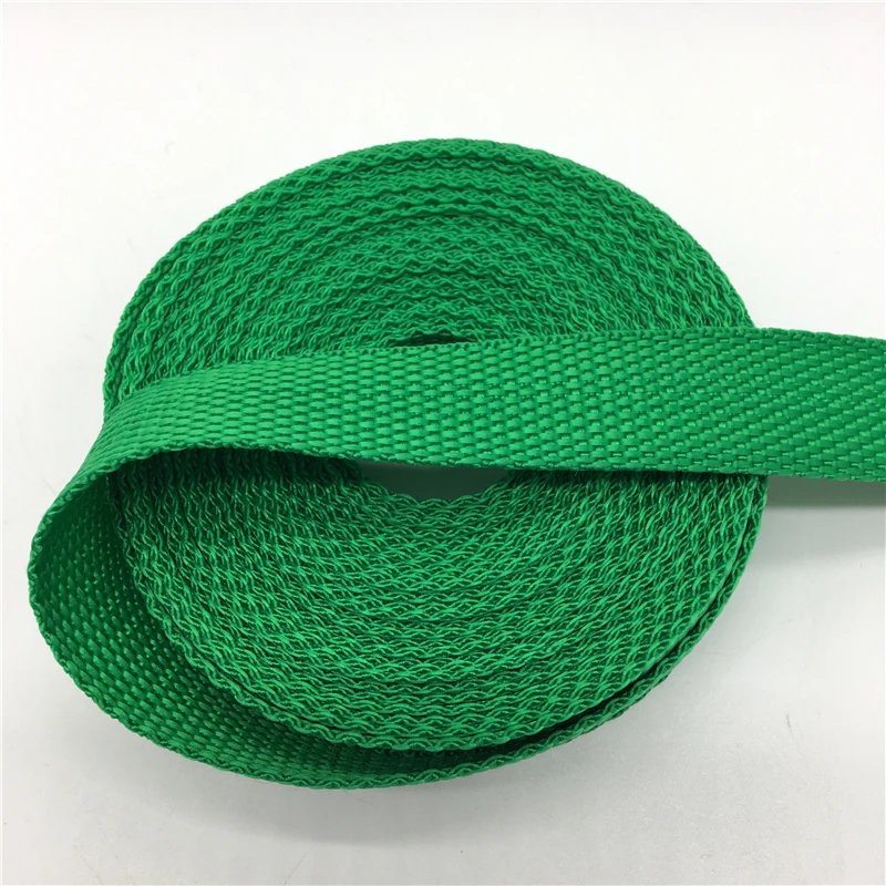 5yards 3/4inch (20mm) Green Strap Nylon bing Knapsack Strapping