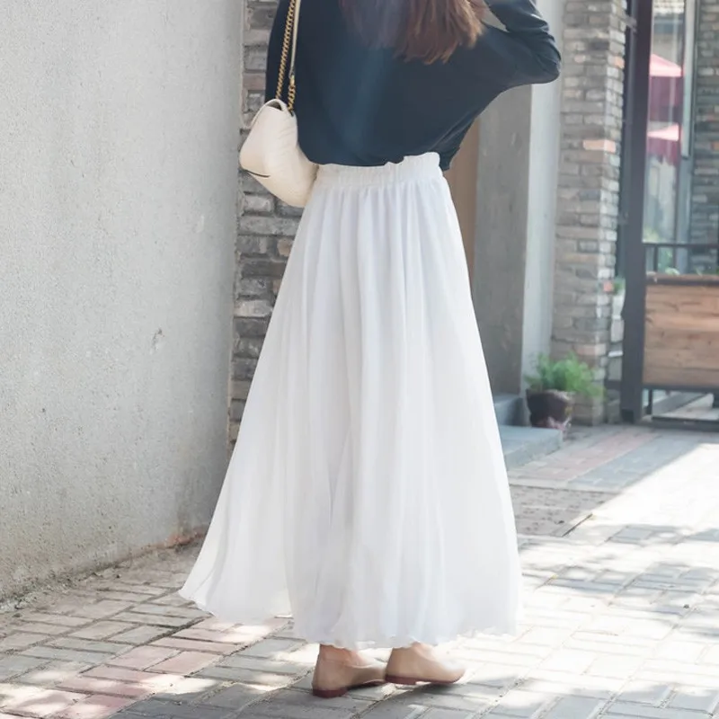 beach maxi skirt