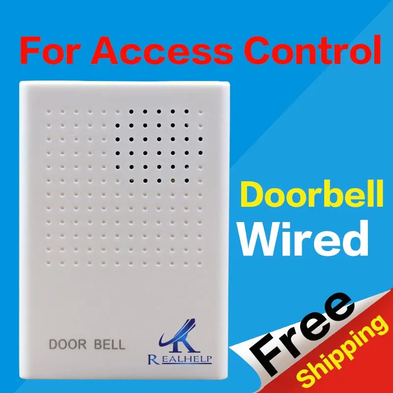 

DC 12V Access Control Wired Doorbell Musical External For Home Office Access Control System