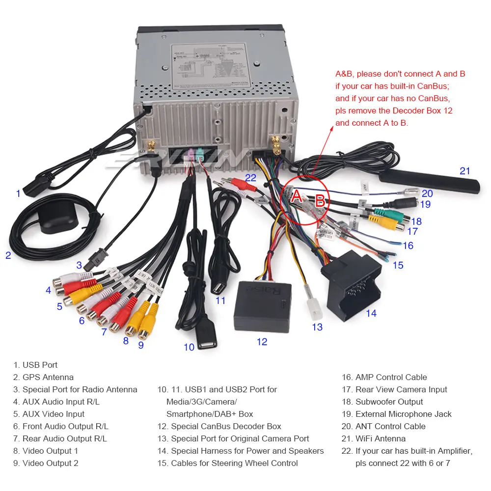Perfect Erisin ES7315V 2 din Android 8.0 OBD 4GB RAM Car DVD GPS DAB  for VW Passat CC Polo GOLF 5 6 Touran 5