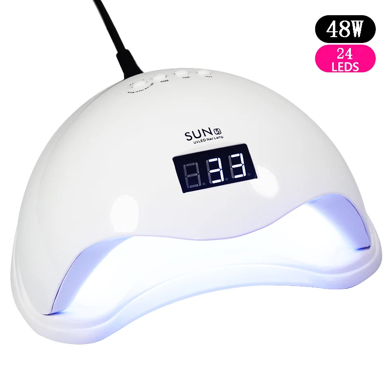 36/48/54/90W LED UV Nail Lamp For Nail Set Acrylic Extension Kit Kit