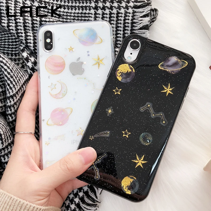 Блестящий чехол LACK для iphone 11 11Pro Max XS XR X 6S 6 7 8 Plus|Бамперы| |