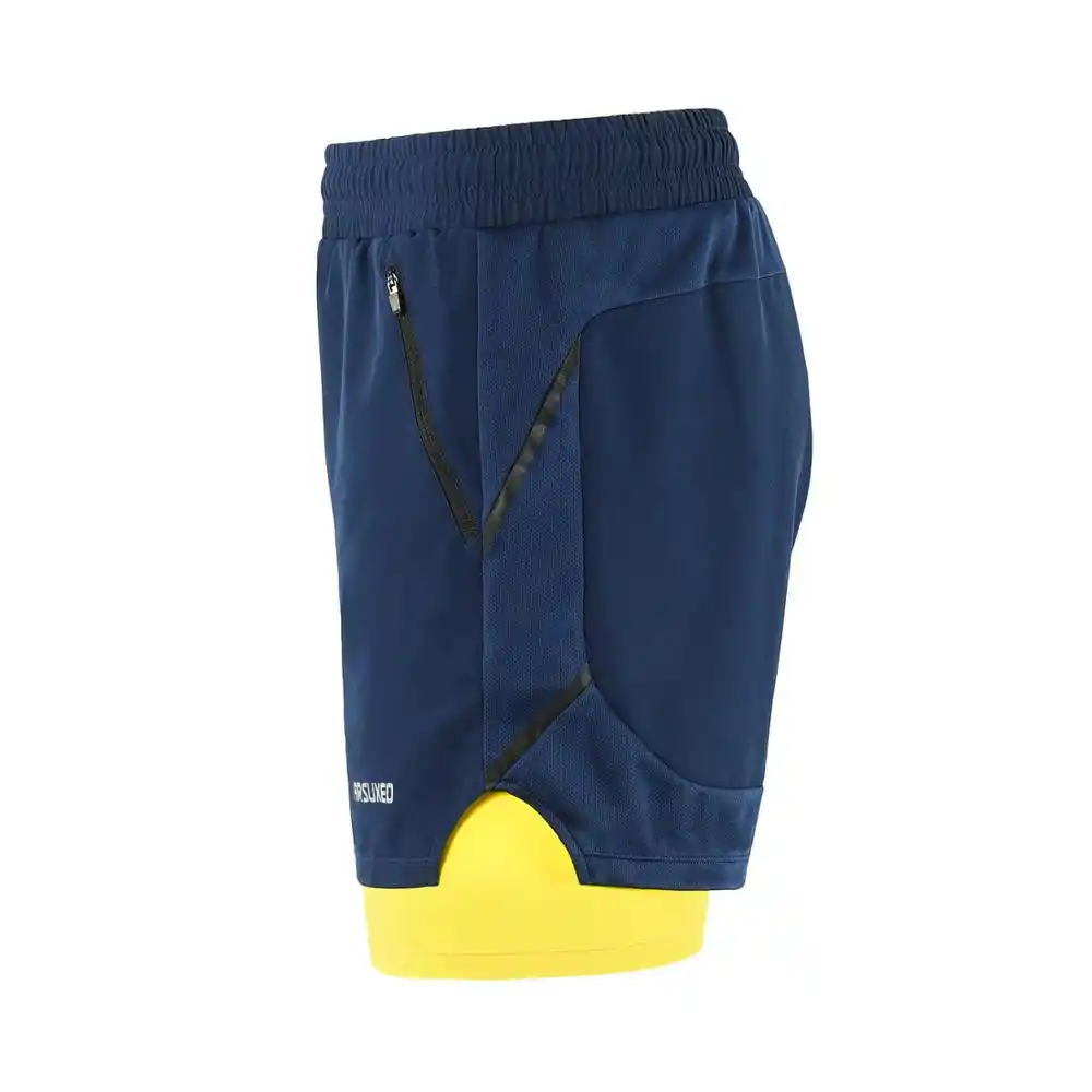 men's running shorts 2 in 1