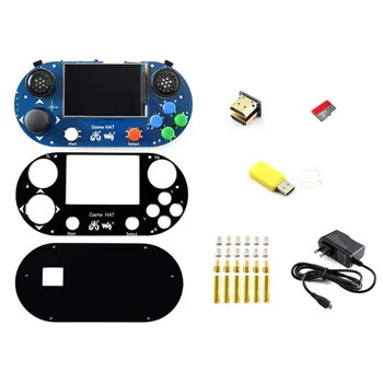 

Accessories Pack (type G) for Raspberry Pi, including Game HAT, Micro SD Card, Power Adapter, etc.