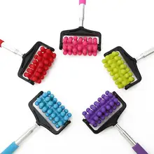 Телескопический Меридиан Акупрессура Роликовый Массажер палка триггер точка расслабляющий инструмент массажный инструмент инструменты для массажа тела массажный ролик