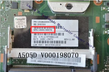 

Mainboard For Toshiba A505 A505D V000198070 1310A2250108 Laptop Motherboard all fully tested