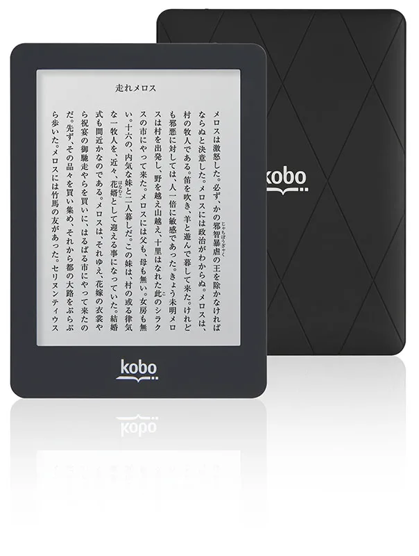 Электронная книга, электронная книга Kobo Glo N613, сенсорный экран, e-ink, 6 дюймов, 1024x768, 2 Гб, Wi-Fi, для чтения книг, фронтальная подсветка