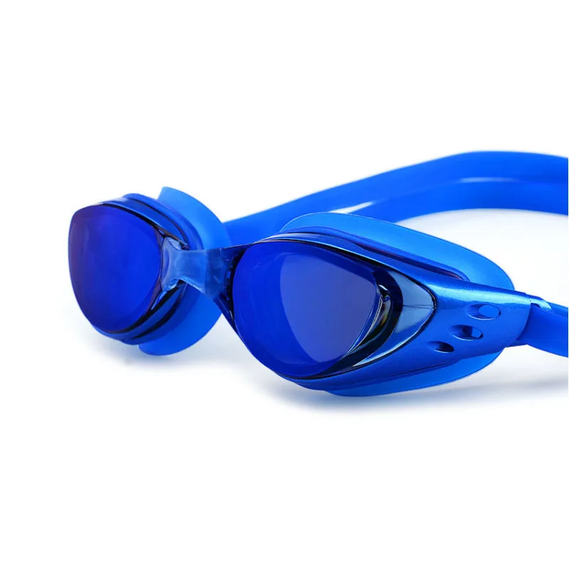 Очки для плавания для близорукости-1,0~-10, водонепроницаемые, противотуманные, арены, очки для плавания по рецепту, силиконовые, большие очки для дайвинга для мужчин и женщин