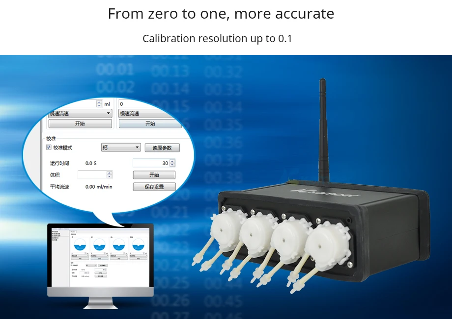 Kamoer F4 перистальтический насос(аквариумный дозирующий насос, Wifi контроль, небольшой водяной насос, простота использования, непрерывное использование