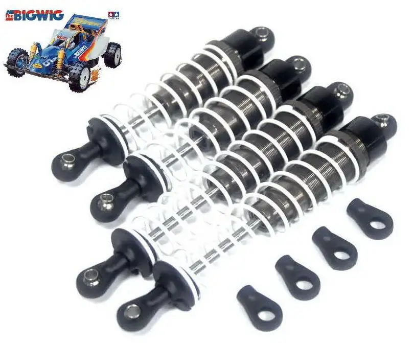 Aluminum oil shocks/dampers for TAMIYA 1/10 BUGGY BIGWIG 4PCSshock