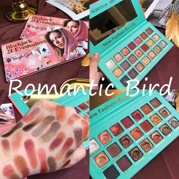 

Shimmer Matte 21 Color Eyeshadow Palette Glitter Diamond Eyeshadow Pallete Nude Pigment Longlasting Makeup Palette Cosmetic