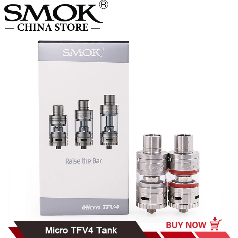 SMOK Micro TFV4 Electronic Cigarette Atomizer 510 Thread Vaporizer 3 Replacement Glass Tube Fit for Alien R80 X-PRIV Mod Kit SMOK Micro TFV4 Electronic Cigarette Atomizer 510 Thread Vaporizer 3 Replacement Glass Tube Fit for Alien R80 X-PRIV Mod Kit